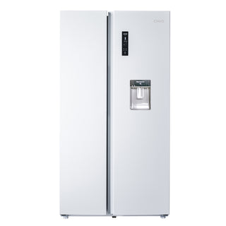 CHiQ 559L Side by Side Refrigerator White CSS559NWD