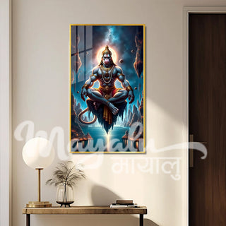 Hanuman Porcelain Wall Art 70X120cm