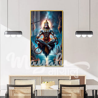 Hanuman Porcelain Wall Art 70X120cm