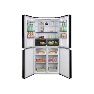 CHiQ 503L Cross Door Fridge Black Steel - CCD502NBS