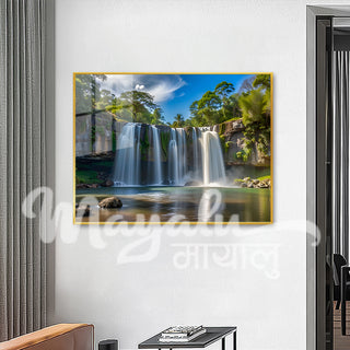 Waterfall Porcelain Wall Art 70X140cm