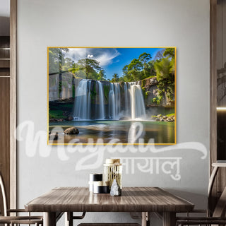 Waterfall Porcelain Wall Art 70X140cm