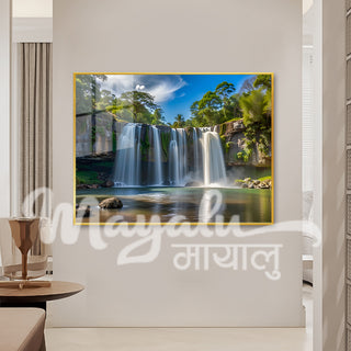 Waterfall Porcelain Wall Art 70X140cm