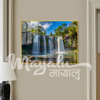 Waterfall Porcelain Wall Art 70X140cm