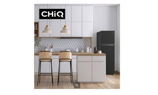 CHiQ 255L Top Mount Fridge Black Steel CTM253NBS5E