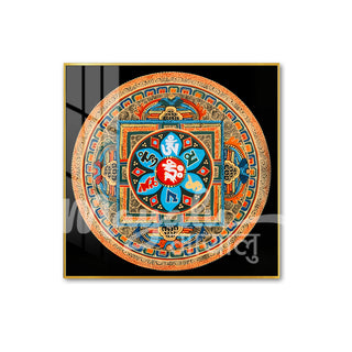 Mandala Porcelain Wall Art (1M*1M)