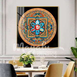 Mandala Porcelain Wall Art (1M*1M)