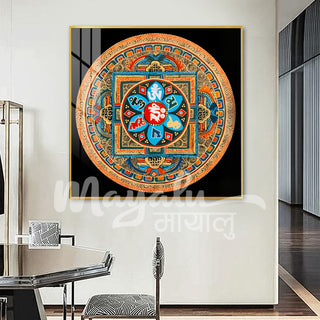 Mandala Porcelain Wall Art (1M*1M)