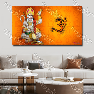 Single Panels Framed Hanuman Canvas Printing Picture Art Home Decor