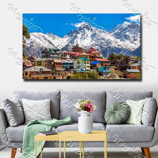 Single Panels Framed Ra Gau with Himal Canvas Printing Picture Art Home Decor