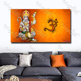 Single Panels Framed Hanuman Canvas Printing Picture Art Home Decor