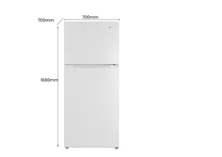 Chiq 410 ltr Top Mount Fridge CTM410NW