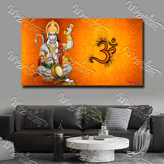 Single Panels Framed Hanuman Canvas Printing Picture Art Home Decor