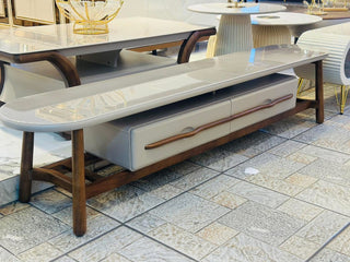 Mayalu Glass Top Cronulla TV Unit