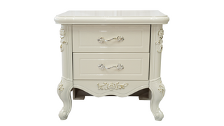 Mayalu Rajkumar White Bed Side Table