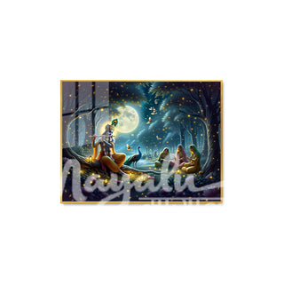 Krishna Porcelain Wall Art 75X100cm Diamond Effect