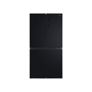 CHiQ 503L Cross Door Fridge Black Steel - CCD502NBS