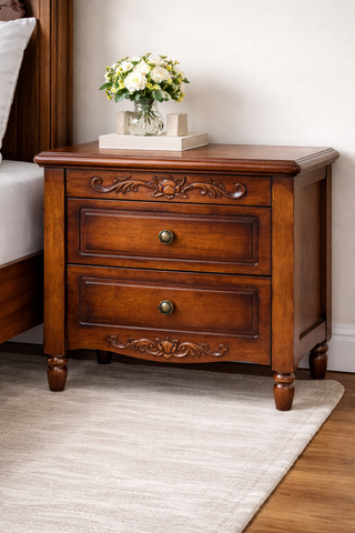 Maharani Maharaja Bedside Table