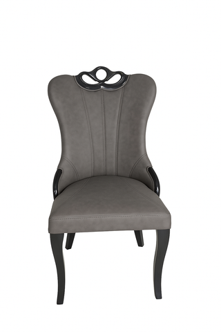 Mayalu Maharaja Upholstery Dining Chair - Grey