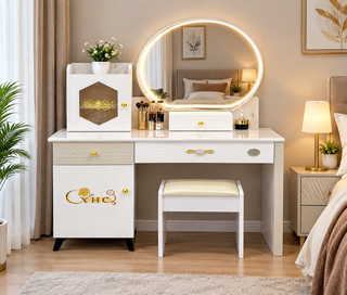 Mayalu LED Makeup Vanity Set (Dressing Table Set)