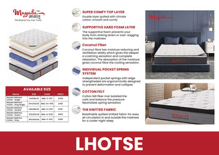 Mayalu Lhotse Mattress (Coco Foam)