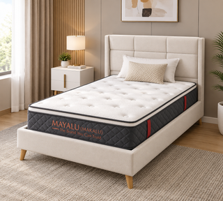 Cream Luxury Velvet Bed Frame in Beige
