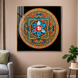 Mandala Porcelain Wall Art (1M*1M)