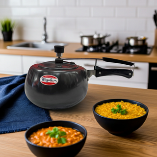 Mayalu Contura Pressure Cooker, Black,