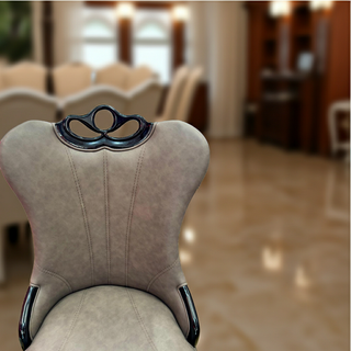 Mayalu Maharaja Upholstery Dining Chair - Grey
