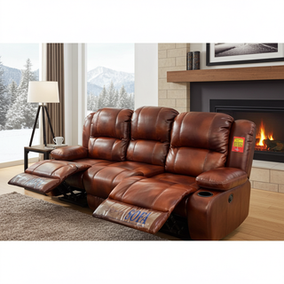 Mayalu Manual Recliner Sofa (Leather)