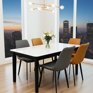 Mayalu Marble Top Carlton Dining Table