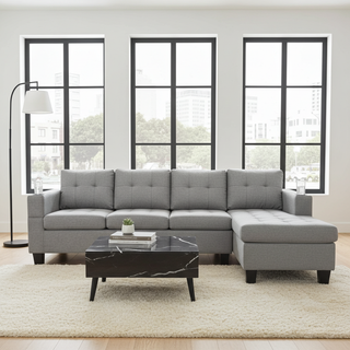 Mayalu New L Shaped Reversible Chaise Lounge