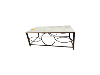 Mayalu Rectangular Glossy White Coffee Table (120*60cm)