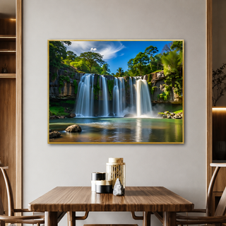 Waterfall Porcelain Wall Art 70X140cm