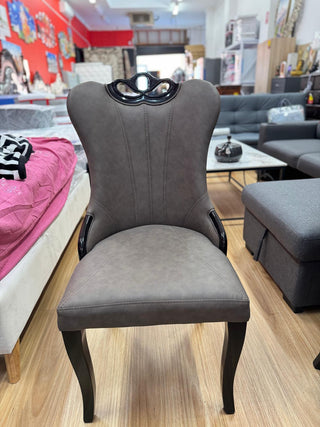 Mayalu Maharaja Upholstery Dining Chair - Grey