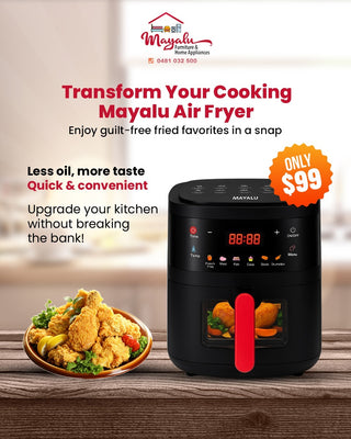Mayalu Air Fryer with 5L Cooking Capacity