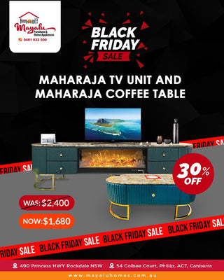 Mayalu Maharaja TV Unit & Coffee Table Set