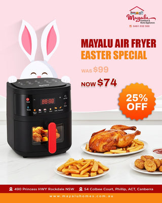 Mayalu Air Fryer with 5L Cooking Capacity