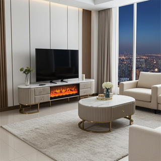 Mayalu Maharaja T.V. Unit With FirePlace Display
