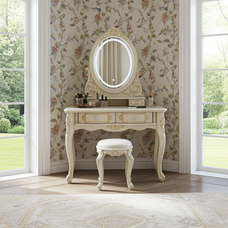 Mayalu Rajkumari Dressing Table – Beige – Mayalu Furniture & Home Appliances