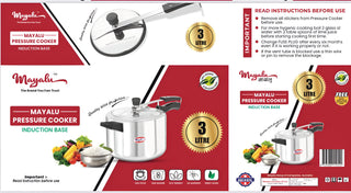 Mayalu Contura Pressure Cooker, White,